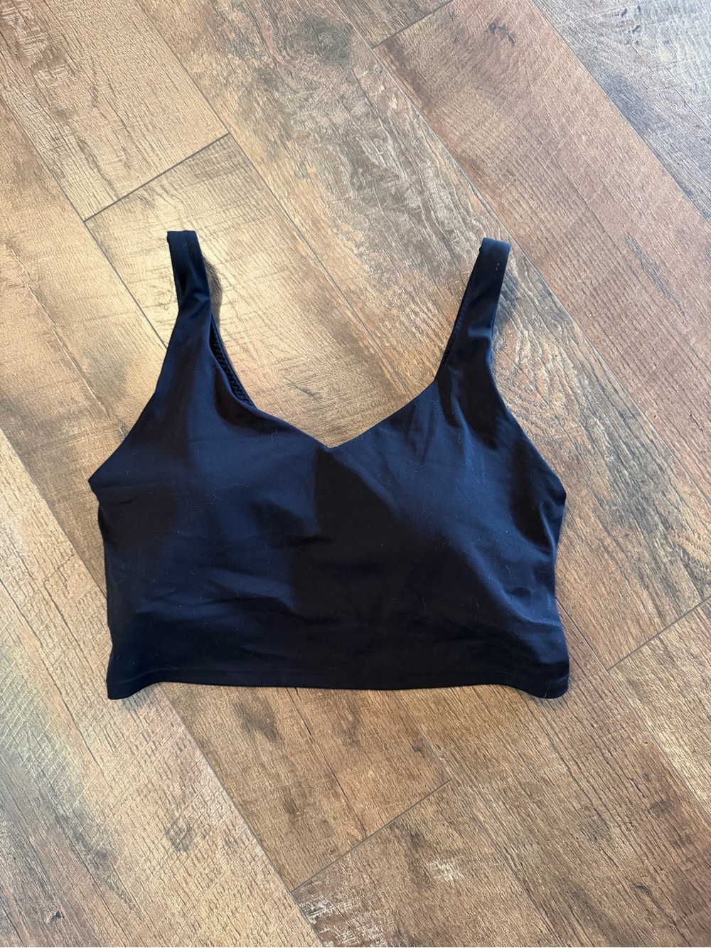 Black Seamless Aerie Offline Sports Bra